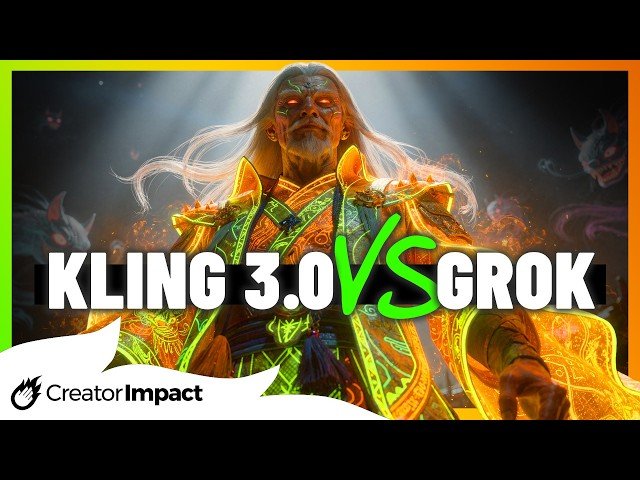 Kling 3.0 vs Grok Imagine - AI Video Generator Comparison