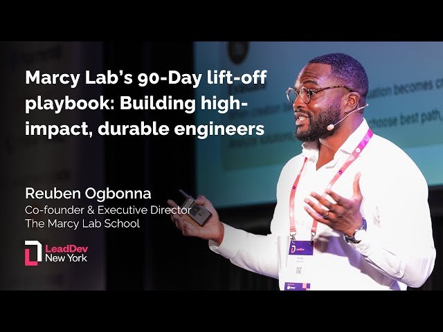 Marcy Lab's 90-Day Lift-Off Playbook - Building High-Impact, Durable Engineers