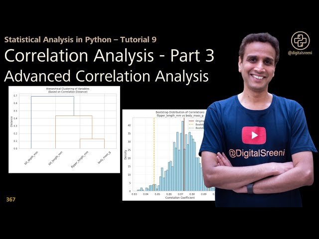 Advanced Correlation Analysis in Python - Confidence Intervals and Statistical Testing - Part 3/4