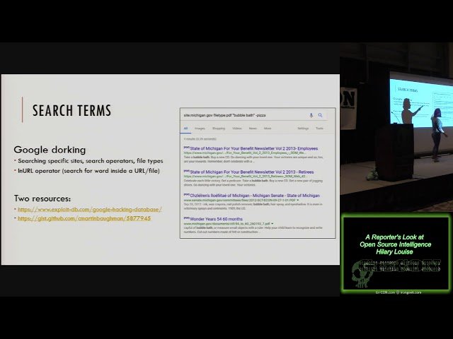 A Reporter's Look at Open Source Intelligence