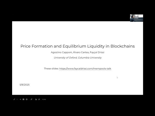 Price Formation and Equilibrium Liquidity in Blockchains
