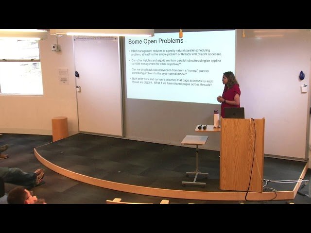 Managing High-Bandwidth Memory is a Parallel Scheduling Problem