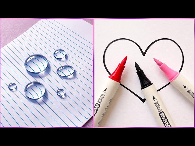 12 Easy Creative Art Hacks When You're Bored - Art Ideas - Painting for Beginners