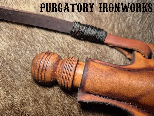 Making a Leather Canteen - Turning the Top - Part 2 of 4