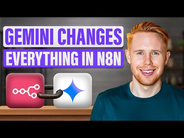 Google Gemini Nodes in n8n - Full Setup and Use Cases