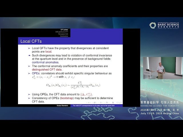 The AdS/CFT Correspondence to All Order and Its Flat Space Limit