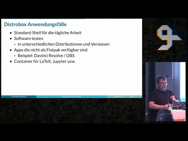 Immutable Linux Desktops - Produktive Arbeit mit Fedora Silverblue, Chezmoi und Distrobox