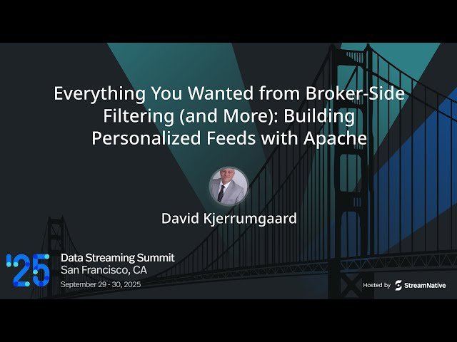 Everything You Wanted from Broker-Side Filtering and More - Deep Dive