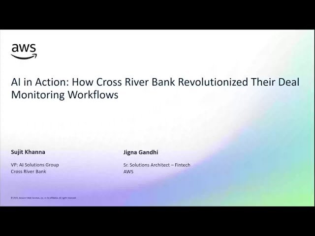 Cross River Bank Automated Deal Monitoring Pipeline with AWS GenAI Services