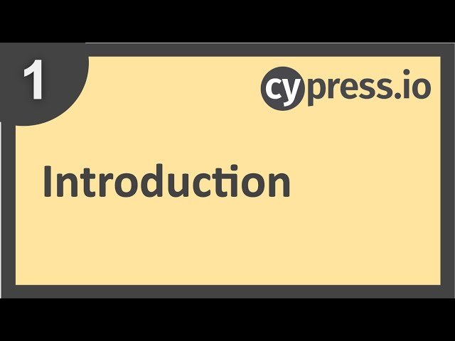 Cypress Beginner Tutorials - Complete Step by Step Guide from Scratch