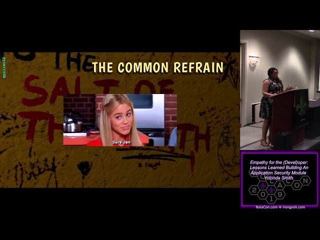 Empathy for the Developer - Lessons Learned Building an Application Security Module