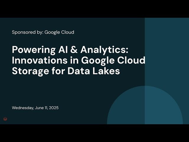 Powering AI and Analytics - Innovations in Google Cloud Storage for Data Lakes