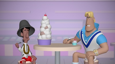 Ice Cream Parlour: Previs and Layout