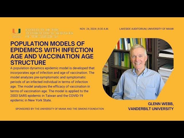Population Models of Epidemics with Infection Age and Vaccination Age Structure