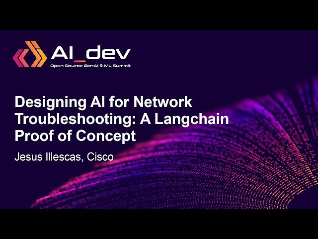 Designing AI for Network Troubleshooting - A Langchain Proof of Concept