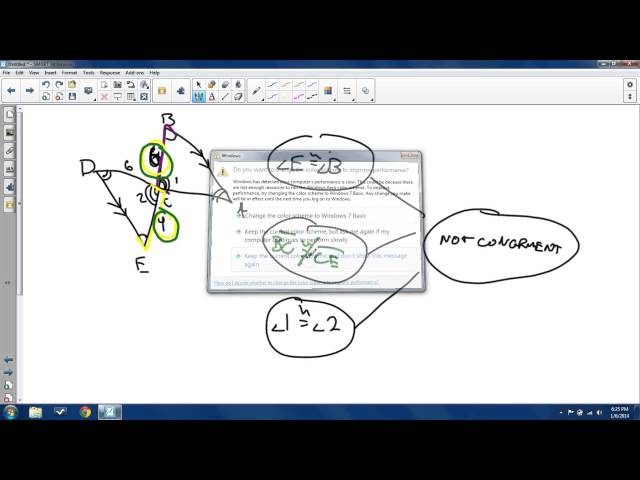 Geometry - Congruent Triangles, Quadrilaterals, Polygons, and Circle Relationships