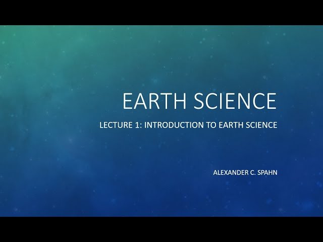 Earth Science - Rocks, Minerals, Atmosphere, and Solar System