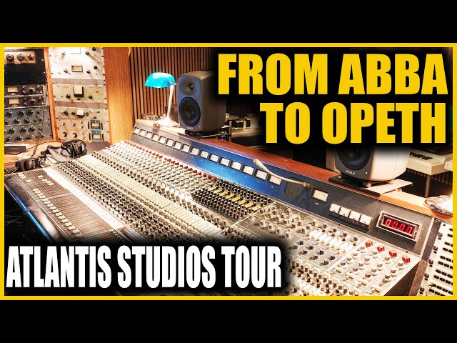 Inside Atlantis Studio Stockholm - A Living Legend with ABBA Roots, Echo Chambers and Modern Mastery