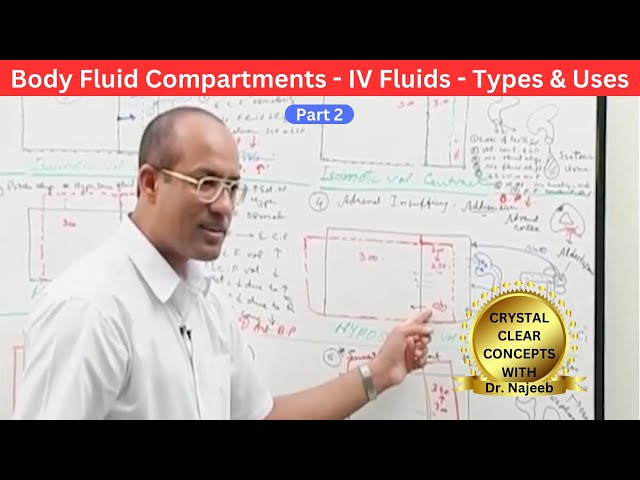 Body Fluid Compartments and IV Fluids - Types and Uses - Part 2