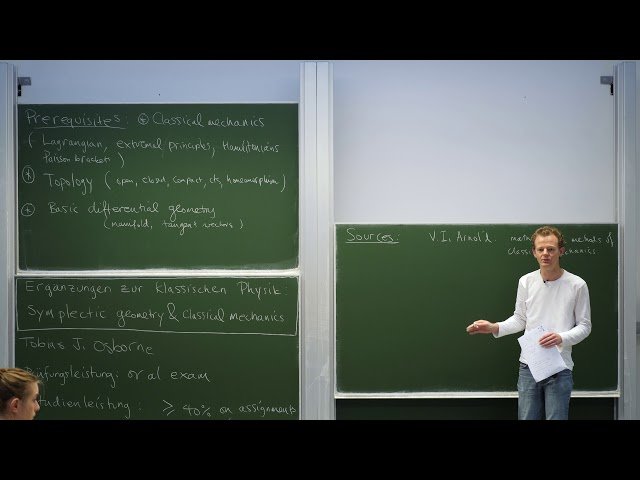 Symplectic Geometry and Classical Mechanics