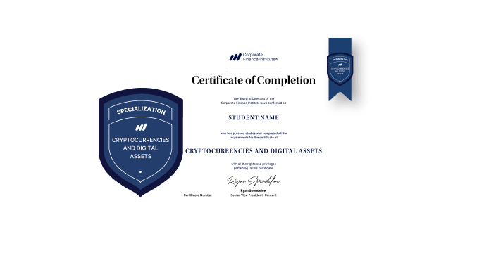 Cryptocurrencies and Digital Assets Specialist Program