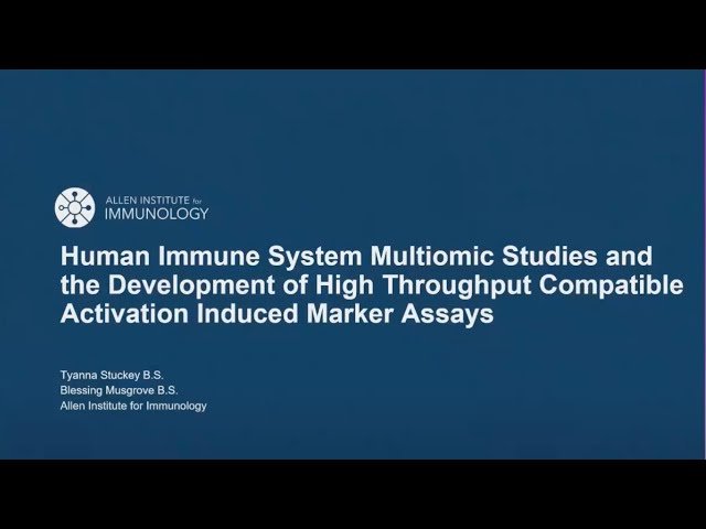 Human Immune System Multi-Omic Studies and the Development of High Throughput Compatible Activation Induced Marker Assays
