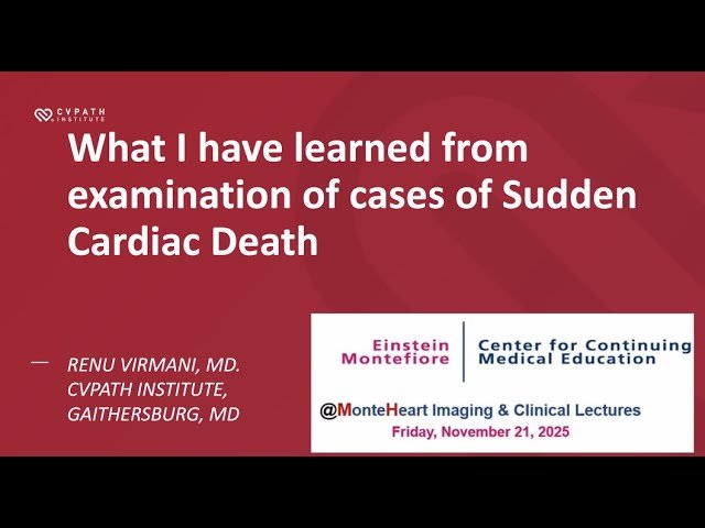 What I Have Learned from Examination of Cases of Sudden Cardiac Death