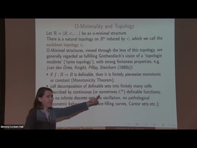 O-Minimality and Definable Topologies