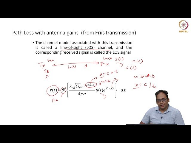 Path-Loss Models for a Wireless Channel