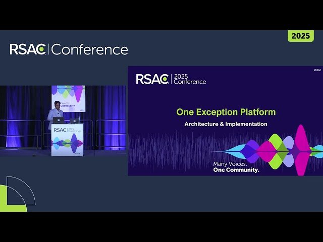 One Exception Platform: Streamlining Security Exception Oversight