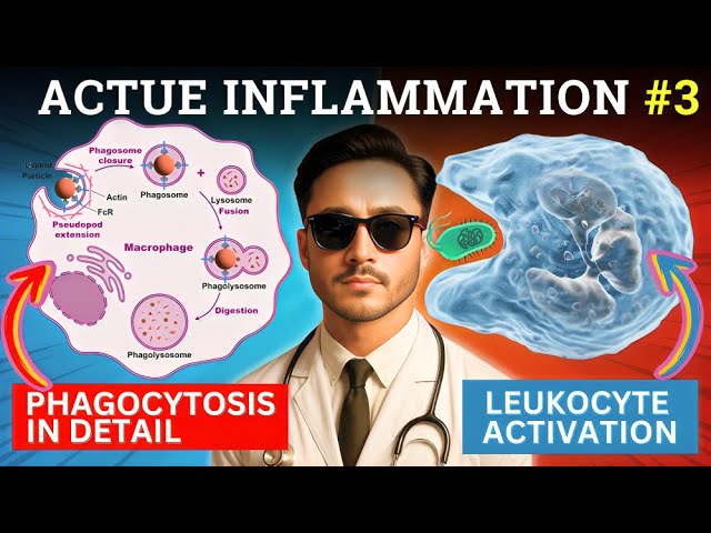 Phagocytosis Mechanism - Recognition and Engulfment in General Pathology