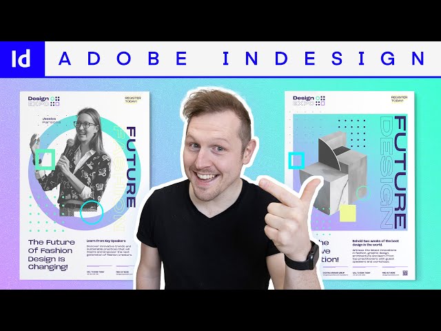 Dynamic Poster Layout Design Tutorial - Adobe InDesign