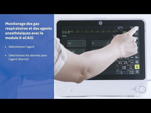 Utilisation des Moniteurs B105M, B125M, B155M, B105P et B125P