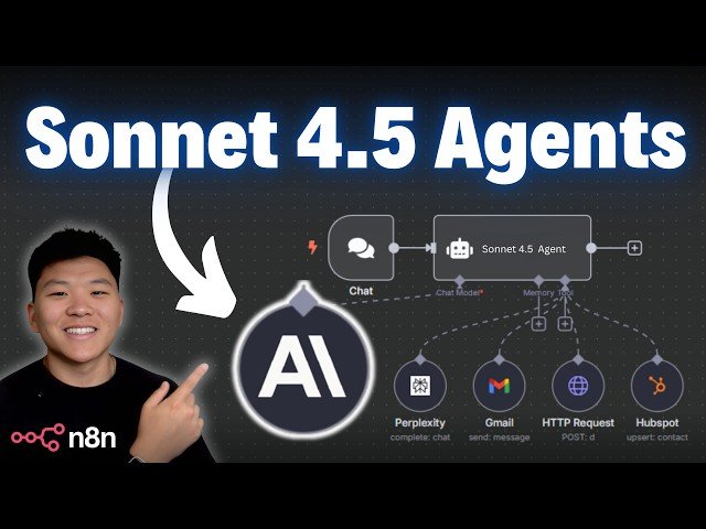 Build AI Agents with Claude Sonnet 4.5 and n8n - Complete Testing and Implementation Guide