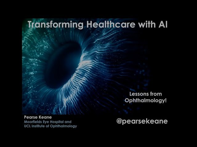 Foundation Models in Healthcare - Reinventing the Eye Exam