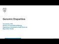 Clinical Impact of Genomic and Genetic Data Disparity in Cancer Research and Treatment