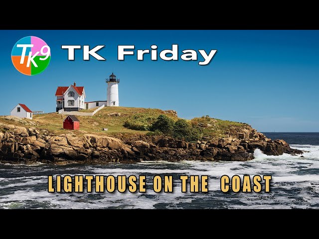 Lighthouse on the Coast - Full Edit with TK9 Plugin for Photoshop