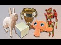 3D Paper Craft with a Cutting Plotter Machine