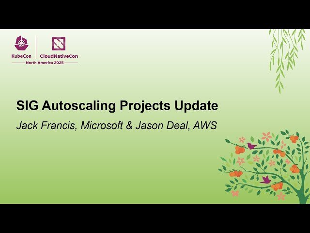 SIG Autoscaling Projects Update - Kubernetes AI Workload Scaling and Dynamic Resource Allocation