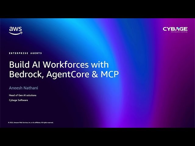 Build Production-Grade Middleware with Bedrock Agentcore and MCP - AIM204