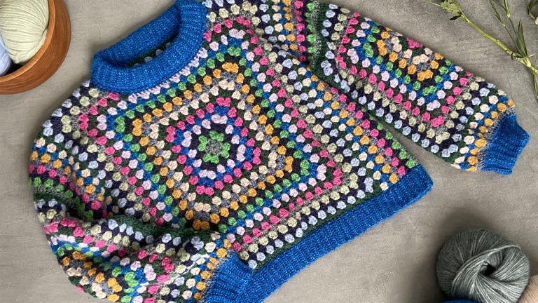 Crochet a Made-to-Measure Granny Square Pullover
