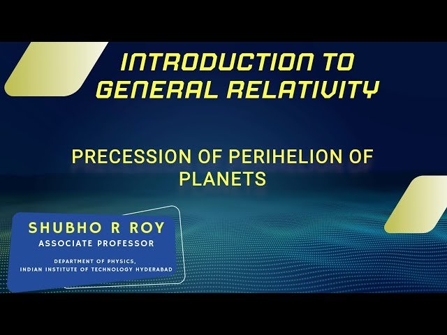 Precession of Perihelion of Planets