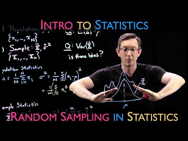 Random Sampling in Statistics - Expected Value and Variance of the Sample Mean