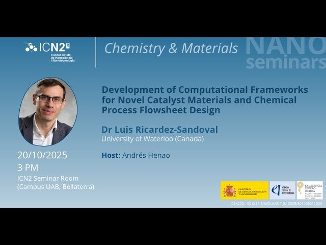 Development of Computational Frameworks for Novel Catalyst Materials and Chemical Process Flowsheet Design