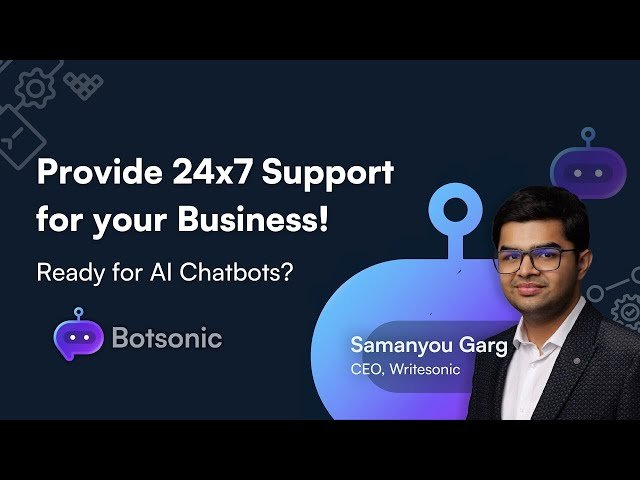 Make Your Own AI Chatbot With Botsonic
