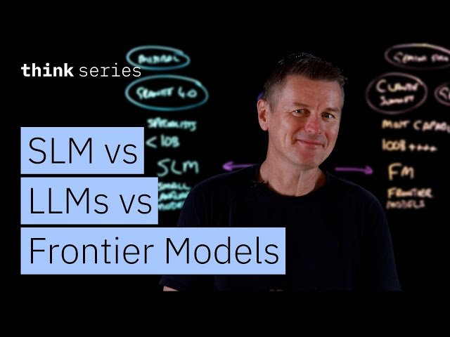LLM vs. SLM vs. FM - Choosing the Right AI Model