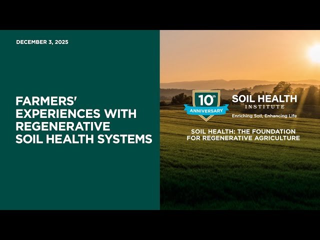 Farmers' Experiences with Regenerative Soil Health Systems