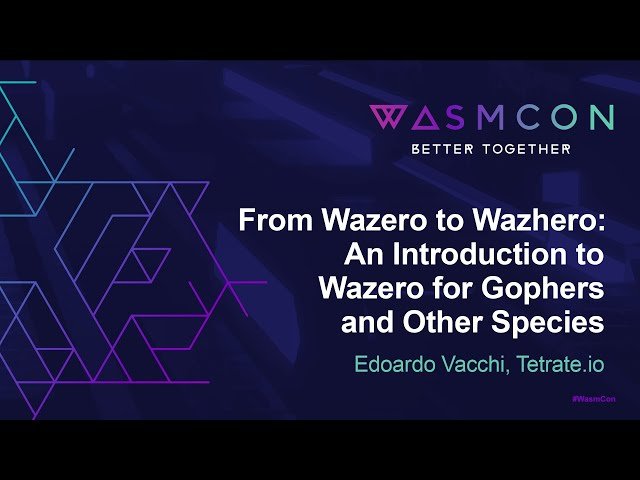 From Wazero to Wazhero: An Introduction to WebAssembly Runtime for Go Developers