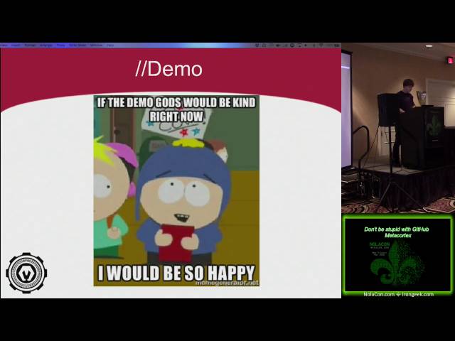 Don't Be Stupid with GitHub - Metacortex