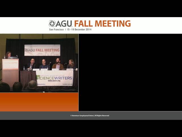 Not Just the Facts: How to Communicate Opinion - Fall Meeting 2014 Press Conference